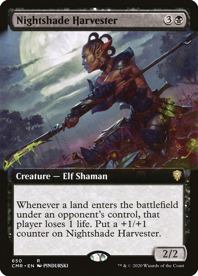 Nightshade Harvester (Extended Art) [Commander Legends] - Magic: The Gathering - Card Brawlers | Quebec | Canada |