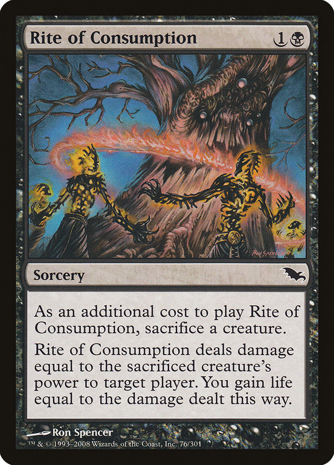 Rite of Consumption [Shadowmoor] - Magic: The Gathering - Card Brawlers | Quebec | Canada |