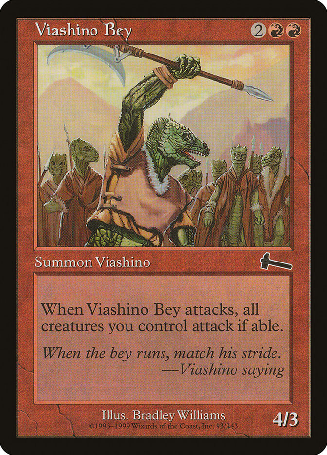 Viashino Bey [Urza's Legacy] - Magic: The Gathering - Card Brawlers | Quebec | Canada |