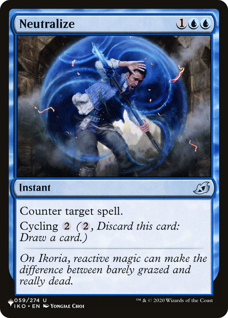 Neutralize [The List] - Magic: The Gathering - Card Brawlers | Quebec | Canada |