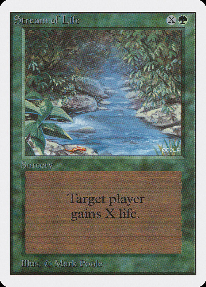 Stream of Life [Unlimited Edition] - Magic: The Gathering - Card Brawlers | Quebec | Canada |