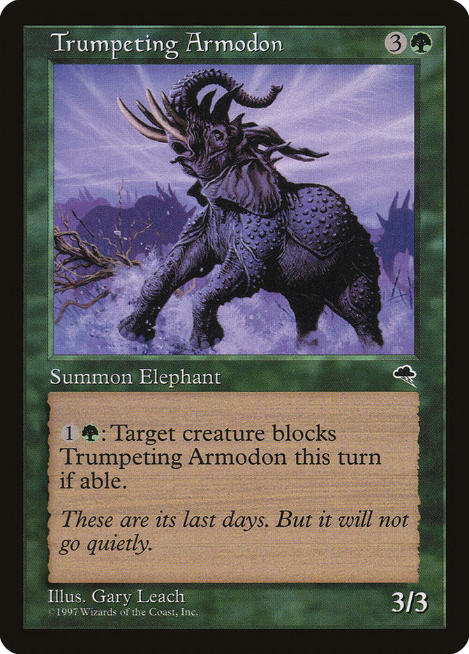 Trumpeting Armodon [Tempest] - Magic: The Gathering - Card Brawlers | Quebec | Canada |