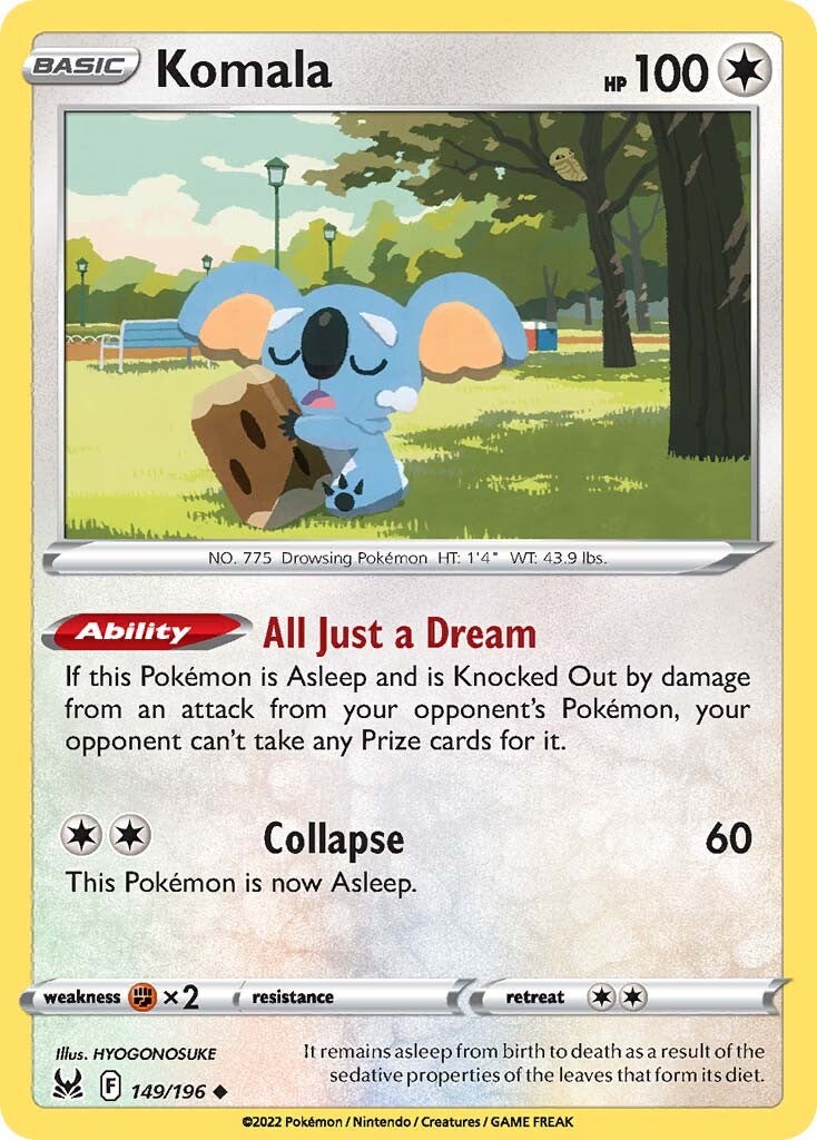 Komala (149/196) [Sword & Shield: Lost Origin] - Pokémon - Card Brawlers | Quebec | Canada |