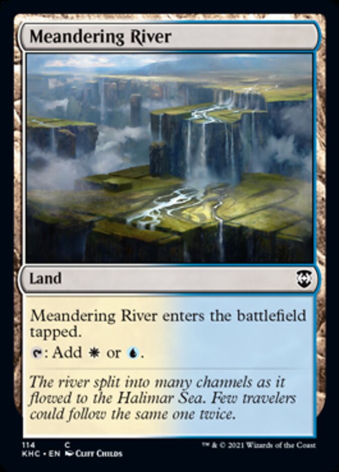 Meandering River [Kaldheim Commander] - Magic: The Gathering - Card Brawlers | Quebec | Canada |