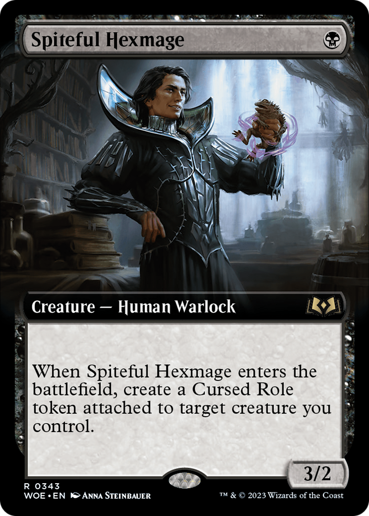 Spiteful Hexmage (Extended Art) [Wilds of Eldraine] - Magic: The Gathering - Card Brawlers | Quebec | Canada |