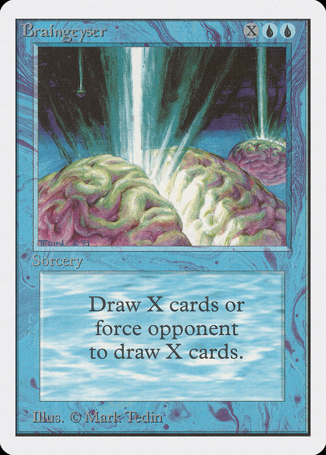 Braingeyser [Unlimited Edition] - Magic: The Gathering - Card Brawlers | Quebec | Canada |