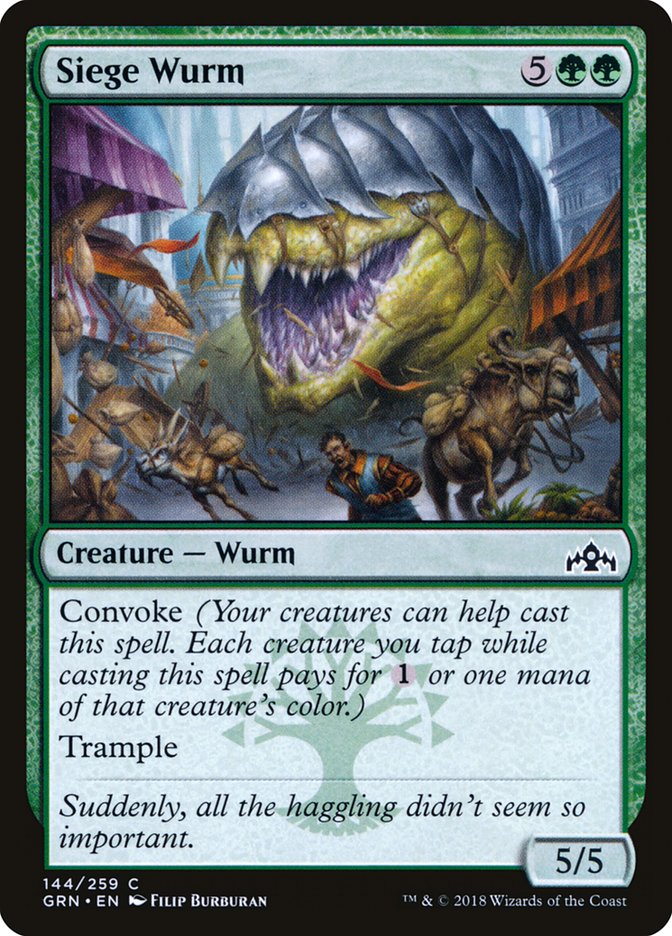 Siege Wurm [Guilds of Ravnica] - Magic: The Gathering - Card Brawlers | Quebec | Canada |