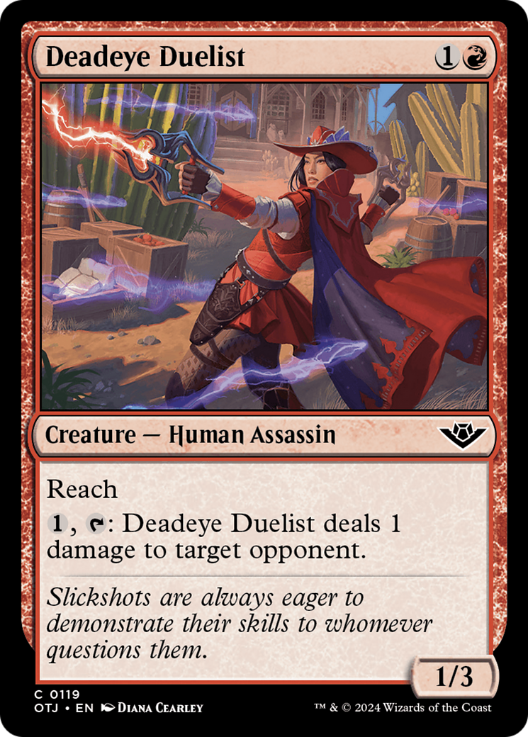 Deadeye Duelist [Outlaws of Thunder Junction] - Magic: The Gathering - Card Brawlers | Quebec | Canada |