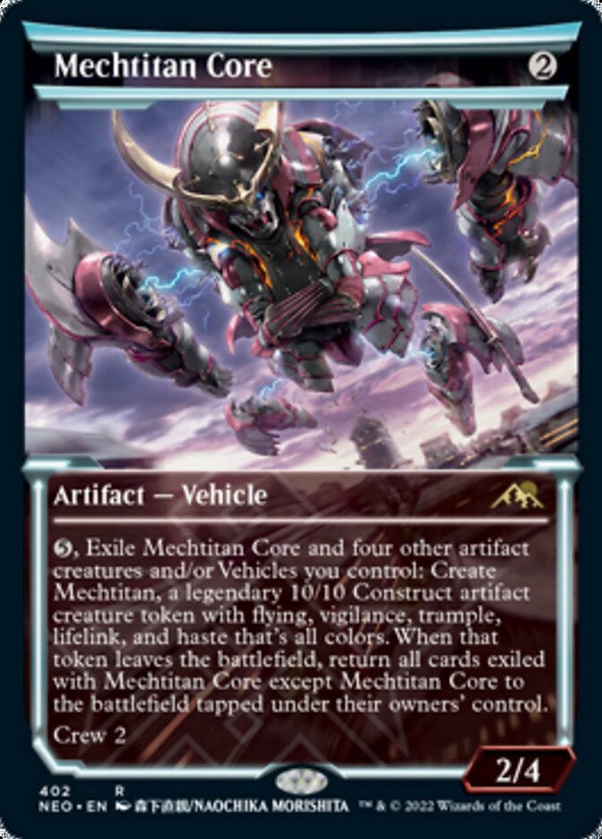 Mechtitan Core (Showcase Soft Glow) [Kamigawa: Neon Dynasty] - Magic: The Gathering - Card Brawlers | Quebec | Canada |