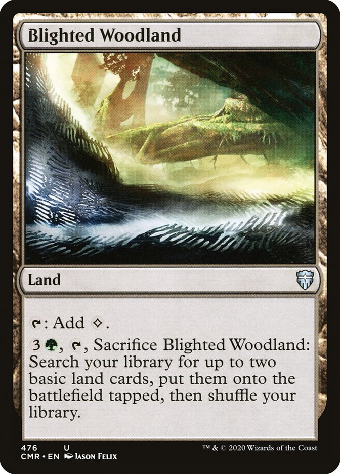 Blighted Woodland [Commander Legends] - Magic: The Gathering - Card Brawlers | Quebec | Canada |