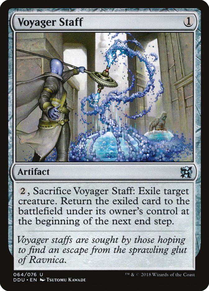 Voyager Staff [Duel Decks: Elves vs. Inventors] - Magic: The Gathering - Card Brawlers | Quebec | Canada |