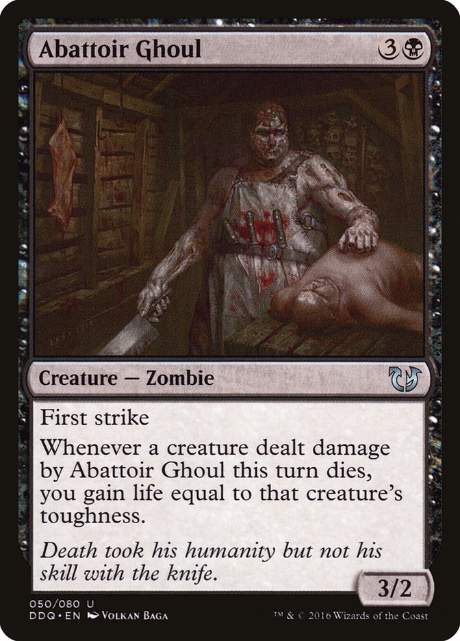 Abattoir Ghoul [Duel Decks: Blessed vs. Cursed] - Magic: The Gathering - Card Brawlers | Quebec | Canada |