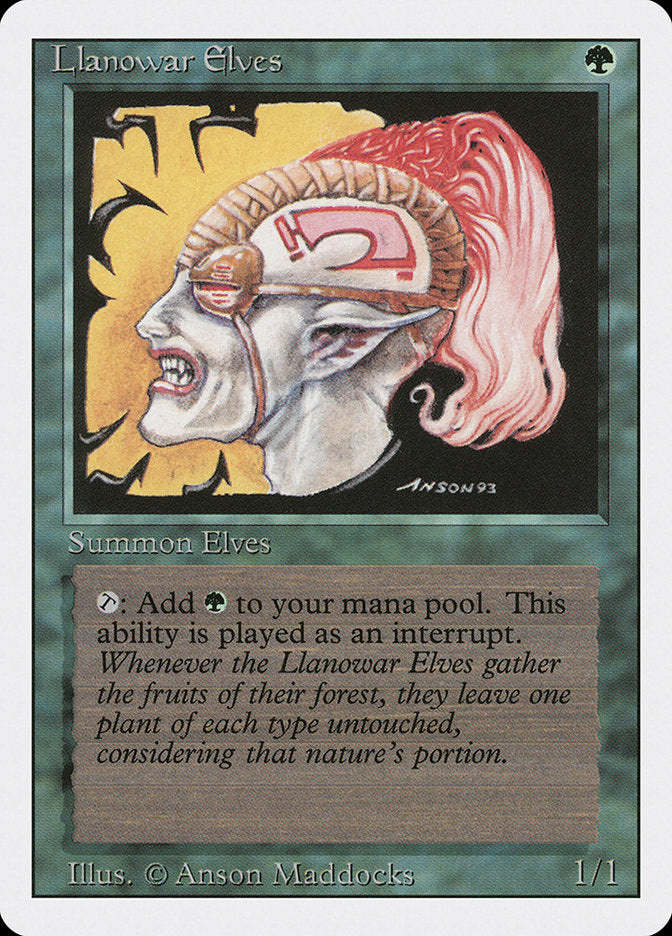 Llanowar Elves [Revised Edition] - Magic: The Gathering - Card Brawlers | Quebec | Canada |