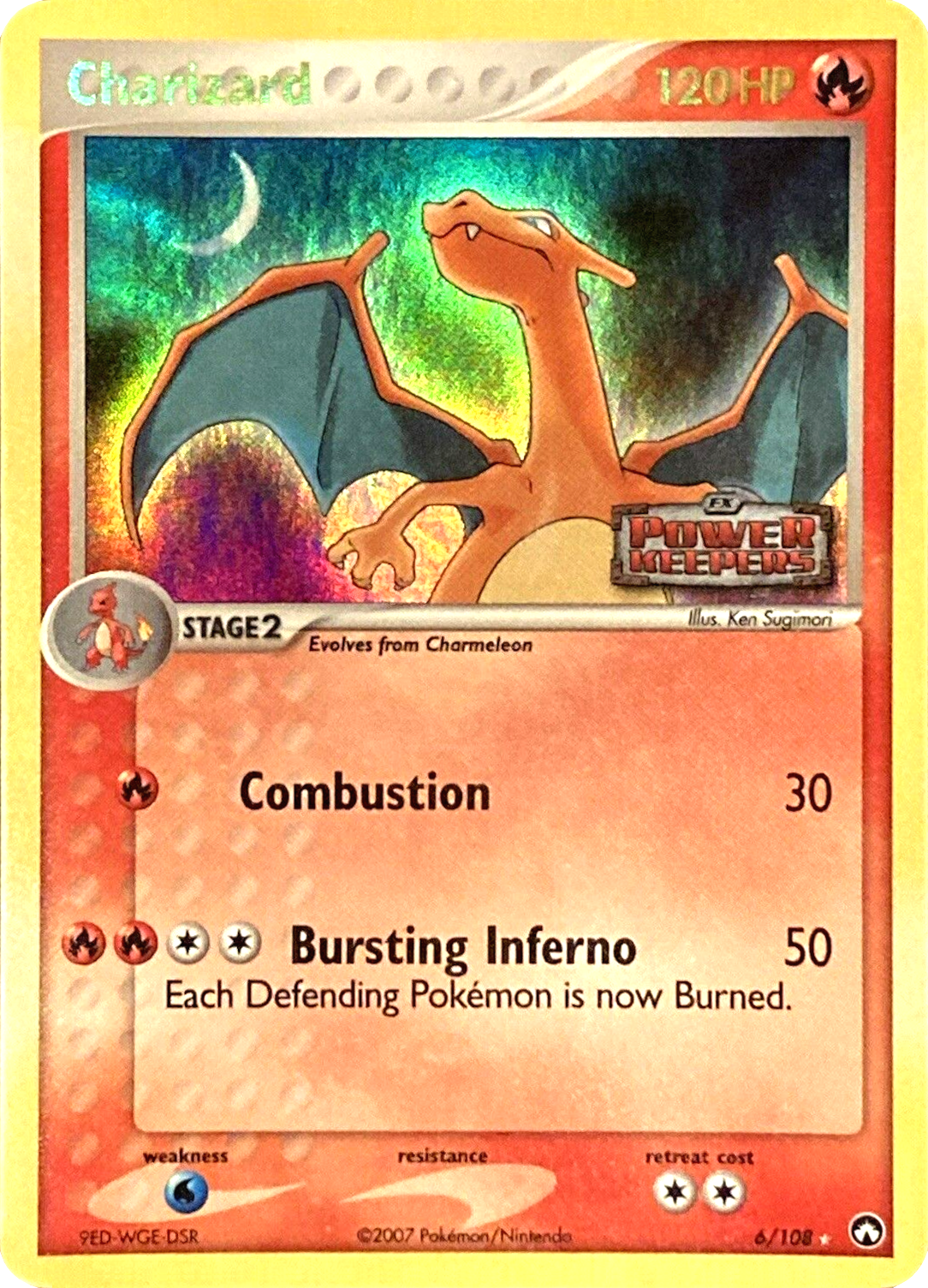 Charizard (6/108) (Stamped) [EX: Power Keepers] - Pokémon - Card Brawlers | Quebec | Canada |