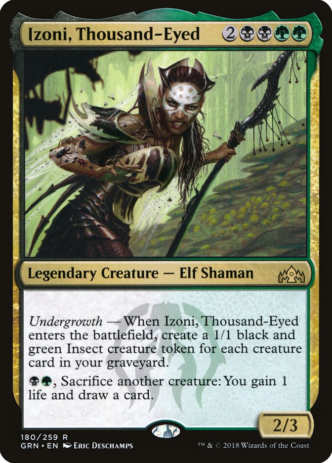 Izoni, Thousand-Eyed [Guilds of Ravnica] - Magic: The Gathering - Card Brawlers | Quebec | Canada |