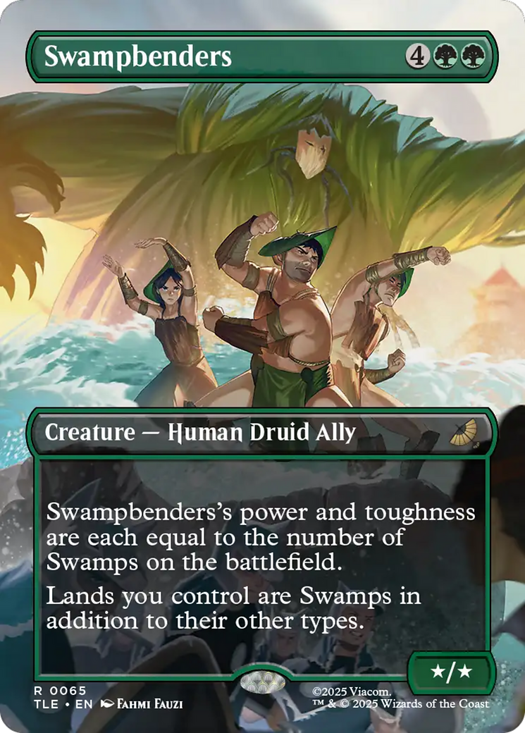 Swampbenders (Borderless) [Avatar: The Last Airbender: Eternal-Legal] - Magic: The Gathering - Card Brawlers | Quebec | Canada |