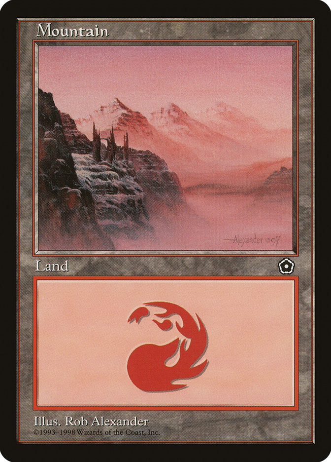 Mountain (Signature on Right) [Portal Second Age] - Magic: The Gathering - Card Brawlers | Quebec | Canada |