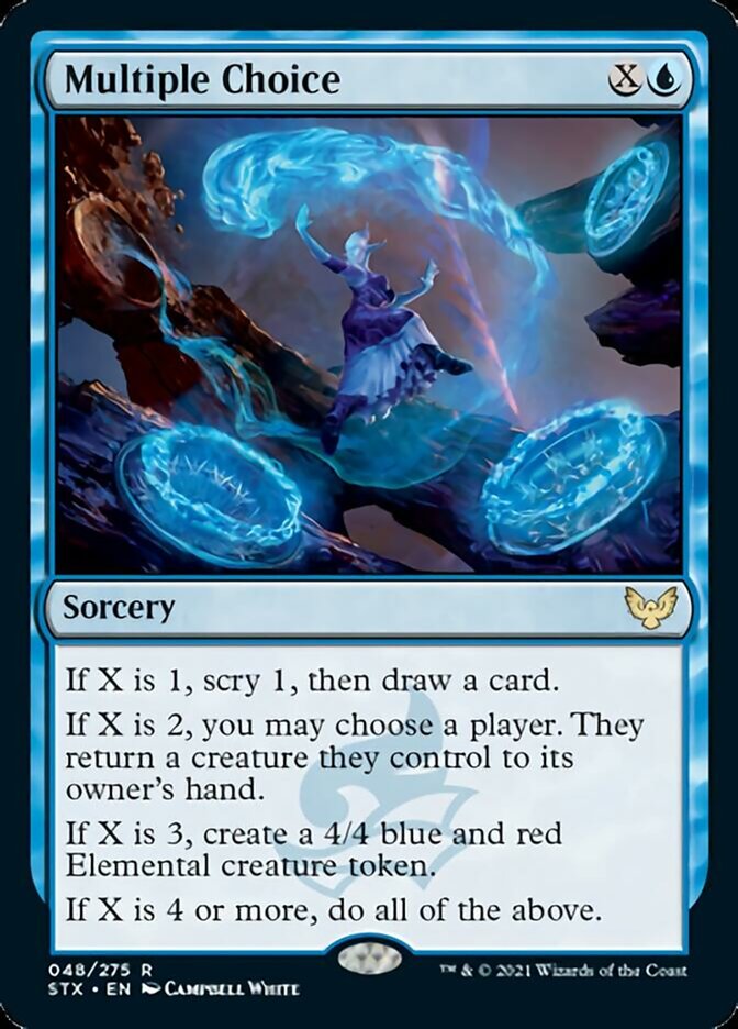 Multiple Choice [Strixhaven: School of Mages] - Magic: The Gathering - Card Brawlers | Quebec | Canada |