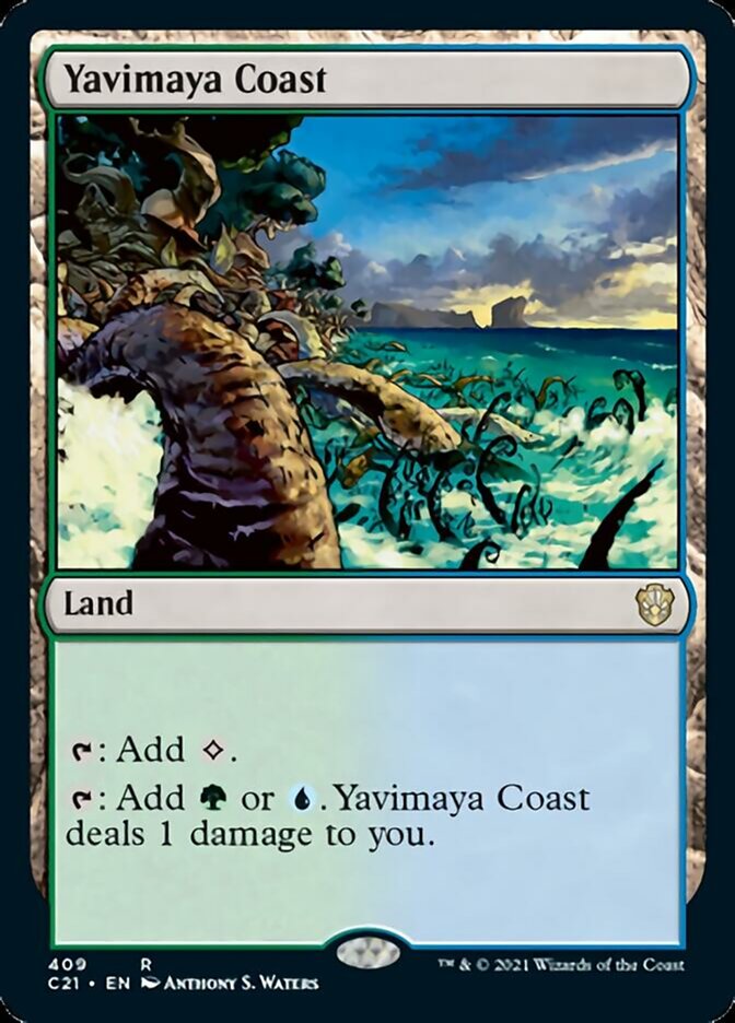 Yavimaya Coast [Commander 2021] - Magic: The Gathering - Card Brawlers | Quebec | Canada |