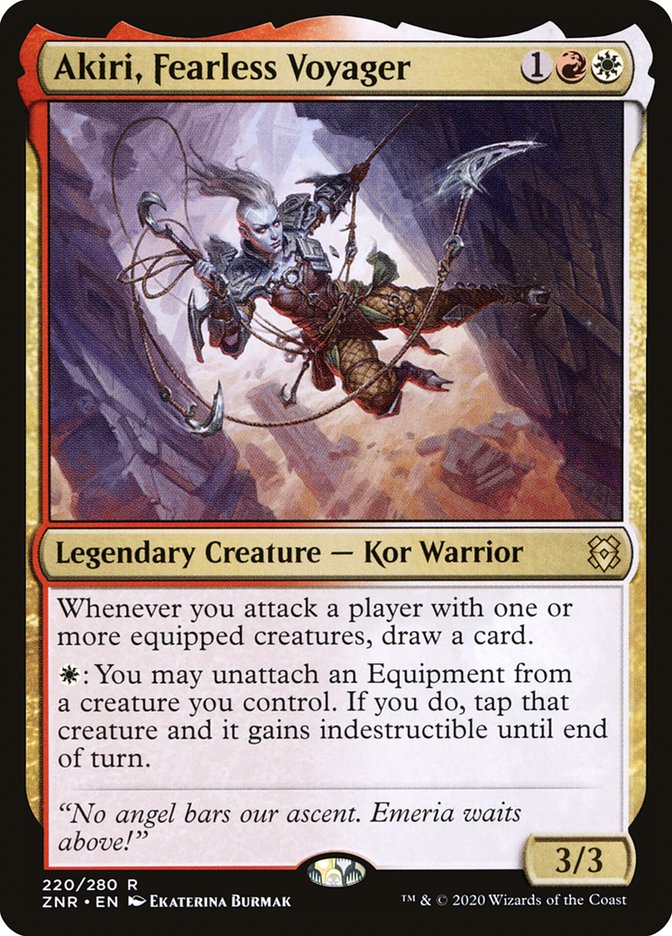 Akiri, Fearless Voyager [Zendikar Rising] - Magic: The Gathering - Card Brawlers | Quebec | Canada |
