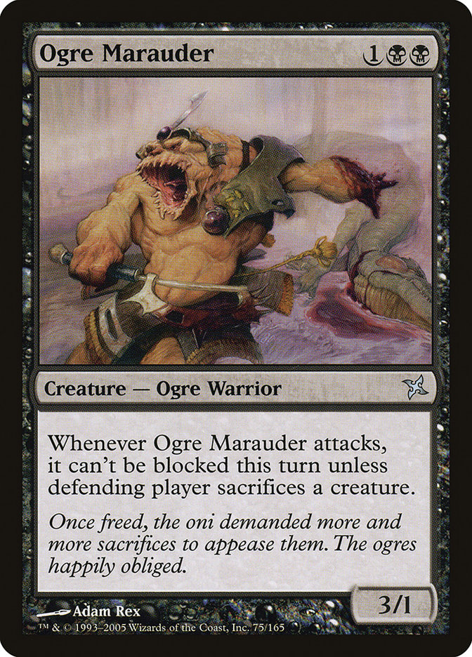 Ogre Marauder [Betrayers of Kamigawa] - Magic: The Gathering - Card Brawlers | Quebec | Canada |