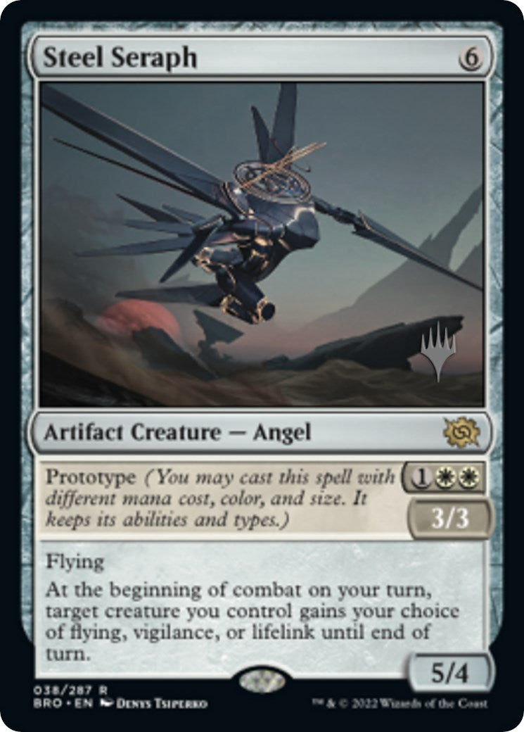 Steel Seraph (Promo Pack) [The Brothers' War Promos] - Magic: The Gathering - Card Brawlers | Quebec | Canada |