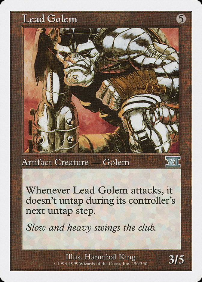 Lead Golem [Classic Sixth Edition] - Magic: The Gathering - Card Brawlers | Quebec | Canada |