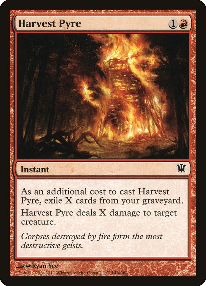 Harvest Pyre [Innistrad] - Magic: The Gathering - Card Brawlers | Quebec | Canada |
