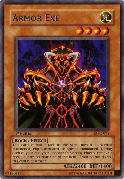 Armor Exe [MFC-075] Rare - Yu-Gi-Oh! - Card Brawlers | Quebec | Canada |