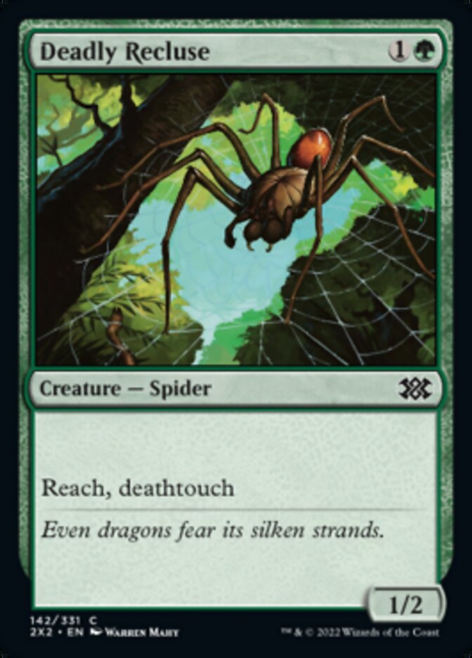 Deadly Recluse [Double Masters 2022] - Magic: The Gathering - Card Brawlers | Quebec | Canada |