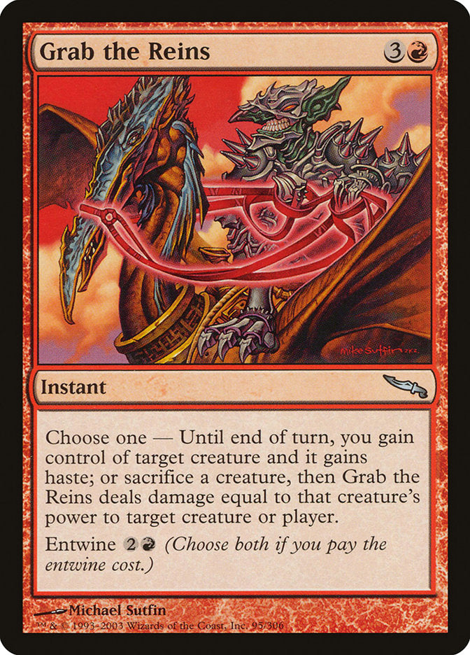 Grab the Reins [Mirrodin] - Magic: The Gathering - Card Brawlers | Quebec | Canada |