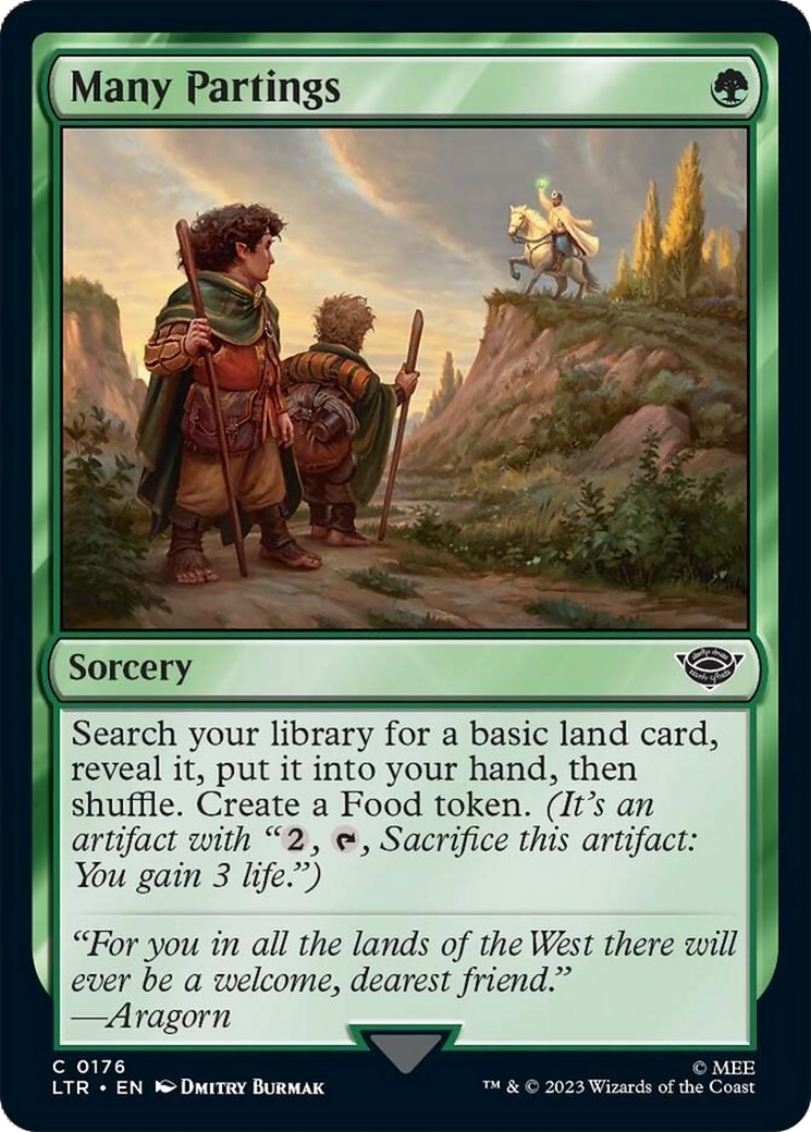 Many Partings [The Lord of the Rings: Tales of Middle-Earth] - Magic: The Gathering - Card Brawlers | Quebec | Canada |