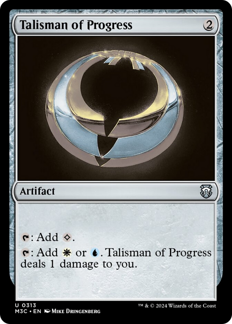 Talisman of Progress (Ripple Foil) [Modern Horizons 3 Commander] - Magic: The Gathering - Card Brawlers | Quebec | Canada |