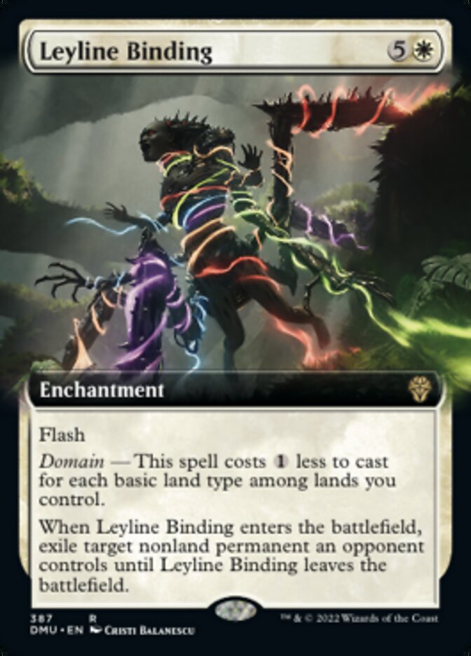 Leyline Binding (Extended Art) [Dominaria United] - Magic: The Gathering - Card Brawlers | Quebec | Canada |