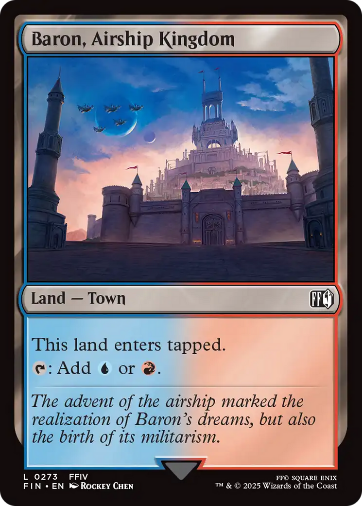 Baron, Airship Kingdom [FINAL FANTASY] - Magic: The Gathering - Card Brawlers | Quebec | Canada |