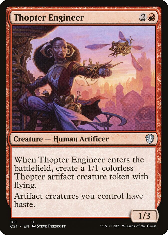 Thopter Engineer [Commander 2021] - Magic: The Gathering - Card Brawlers | Quebec | Canada |
