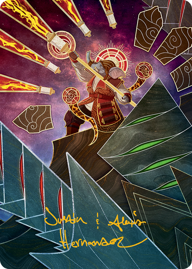 Quintorius, Loremaster Art Card (63) (Gold-Stamped Signature) [March of the Machine Art Series] - Magic: The Gathering - Card Brawlers | Quebec | Canada |