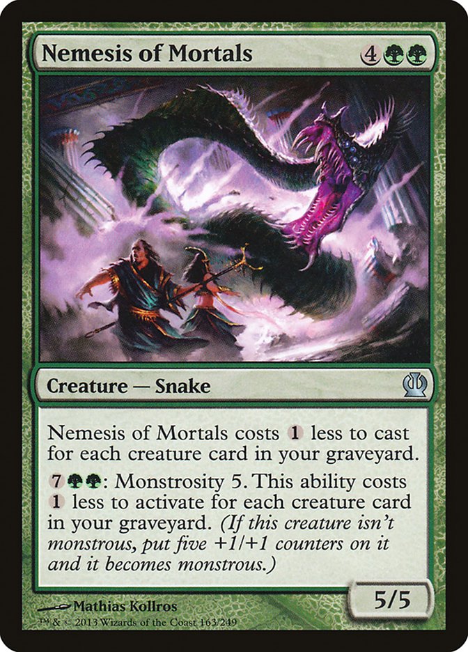 Nemesis of Mortals [Theros] - Magic: The Gathering - Card Brawlers | Quebec | Canada |