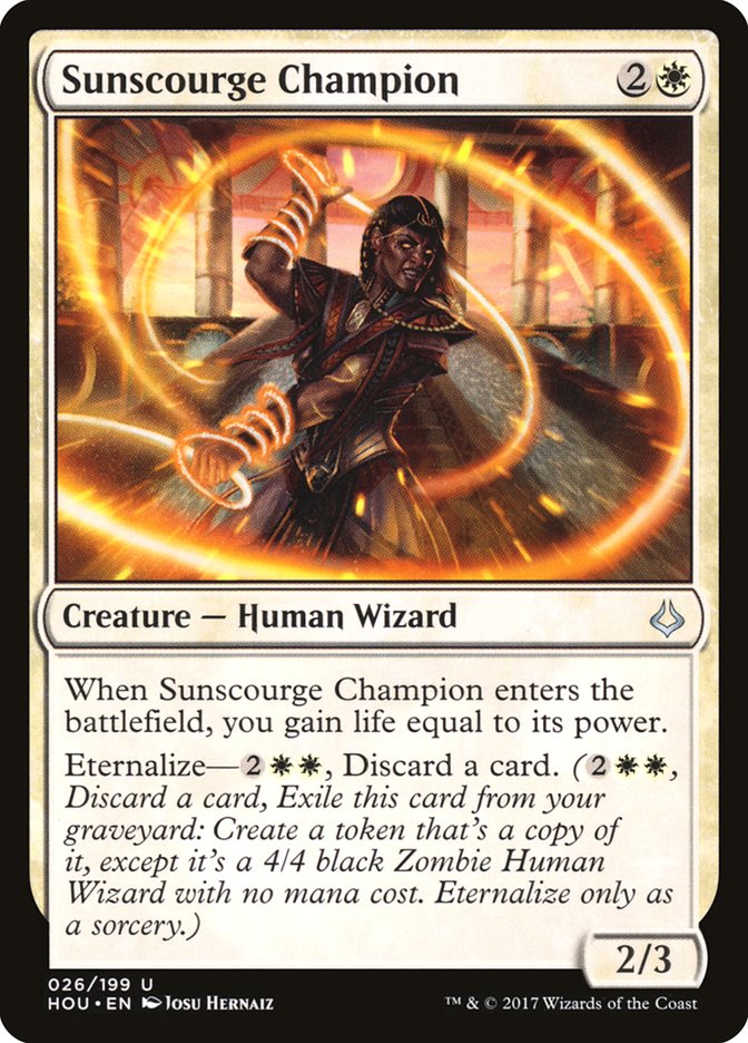 Sunscourge Champion [Hour of Devastation] - Magic: The Gathering - Card Brawlers | Quebec | Canada |