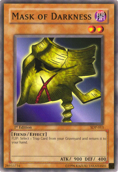 Mask of Darkness [SDP-013] Common - Yu-Gi-Oh! - Card Brawlers | Quebec | Canada |