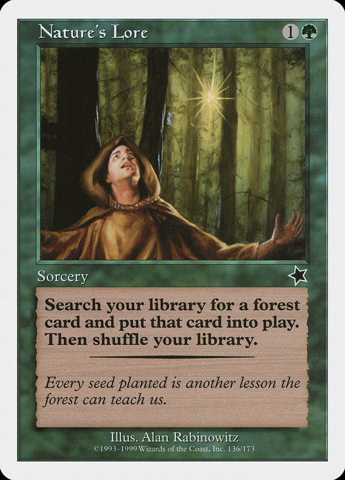 Nature's Lore [Starter 1999] - Magic: The Gathering - Card Brawlers | Quebec | Canada |