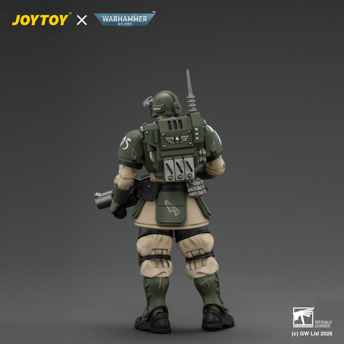 JOYTOY - Warhammer 40k - Astra Militarum - Kasrkin 5 with Grenade Launcher - (PREORDER) October 30, 2026
