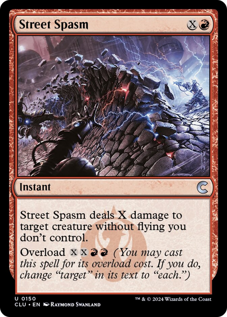 Street Spasm [Ravnica: Clue Edition] - Magic: The Gathering - Card Brawlers | Quebec | Canada |