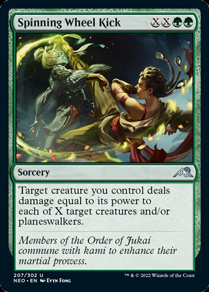 Spinning Wheel Kick [Kamigawa: Neon Dynasty] - Magic: The Gathering - Card Brawlers | Quebec | Canada |