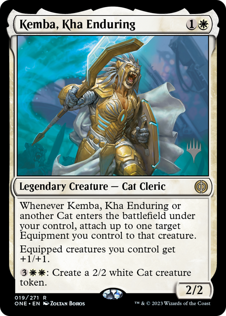 Kemba, Kha Enduring (Promo Pack) [Phyrexia: All Will Be One Promos] - Magic: The Gathering - Card Brawlers | Quebec | Canada |