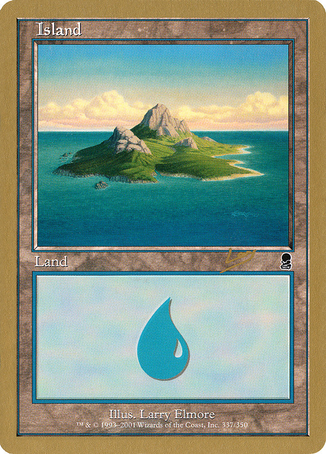 Island (rl337) (Raphael Levy) [World Championship Decks 2002] - Magic: The Gathering - Card Brawlers | Quebec | Canada |