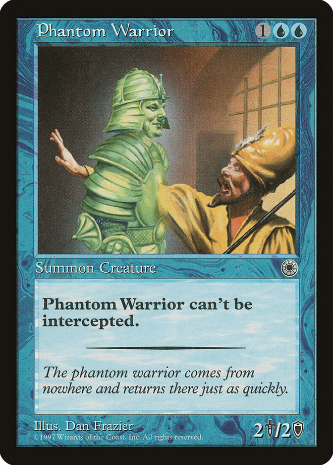 Phantom Warrior [Portal] - Magic: The Gathering - Card Brawlers | Quebec | Canada |