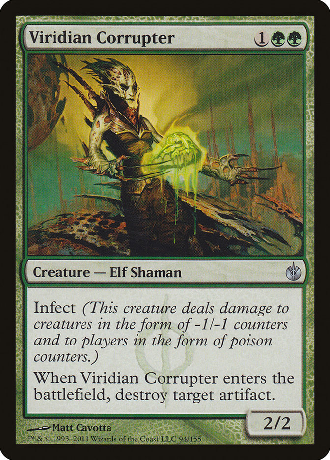 Viridian Corrupter [Mirrodin Besieged] - Magic: The Gathering - Card Brawlers | Quebec | Canada |