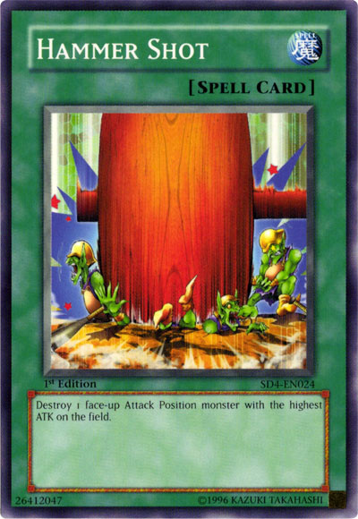 Hammer Shot [SD4-EN024] Common - Yu-Gi-Oh! - Card Brawlers | Quebec | Canada |