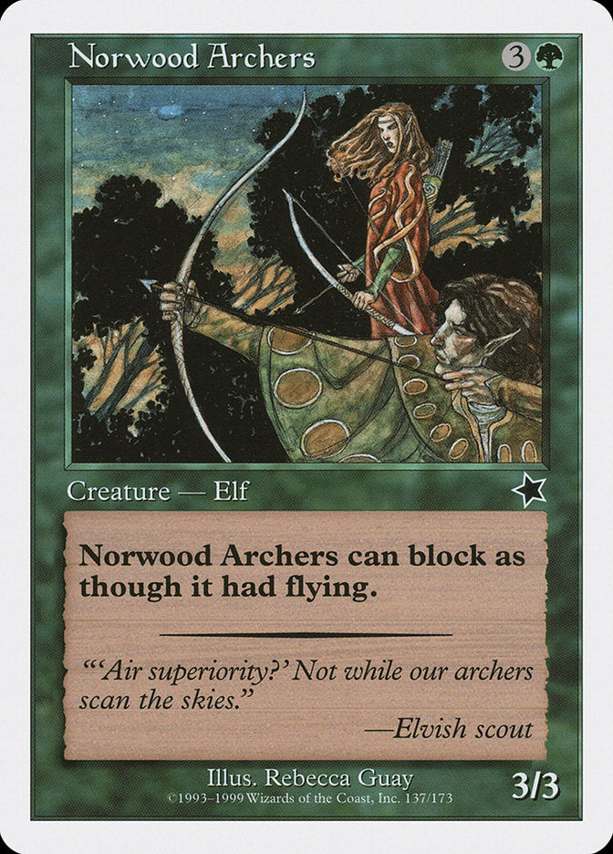Norwood Archers [Starter 1999] - Magic: The Gathering - Card Brawlers | Quebec | Canada |